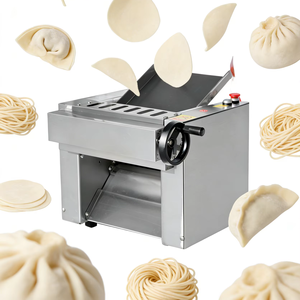 Presse à pain électrique semi-automatique en acier inoxydable, <span class=keywords><strong>laminoir</strong></span> à pâte, moulin à farine de maïs, utilisation en boulangerie - Product Image 1