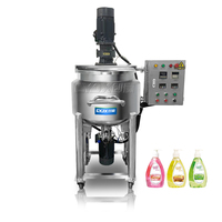 Portable 250L Gel haut cisaillement homogénéisateur mélangeur réservoir alcool mélangeur homogénéisateur Machine pour Mayonnaise