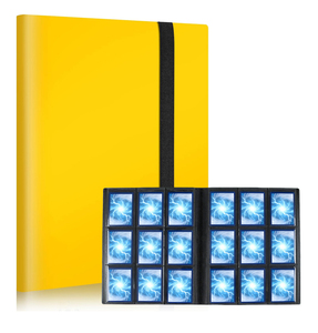 Classeur pour cartes à collectionner 9 pochettes, capacité 360 cartes, album photo pour collection <span class=keywords><strong>de</strong></span> cartes <span class=keywords><strong>de</strong></span> <span class=keywords><strong>jeux</strong></span> et <span class=keywords><strong>de</strong></span> sport - Product Image 1