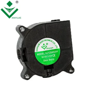 5V 12V 24V 40Mm X 40Mm X 20Mm 1.5 "4020 Mini Kipas Blower Sentrifugal