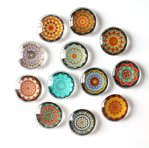 Индивидуальная креативная Настройка, дизайн цветов и деревьев, капающая Хрустальная Магнитная паста для холодильника