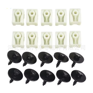 BMW Mini <b>Rolls</b> Royce RR31 Phantom Fender Liner Clip Screw <b>Kit</b> 07147311312 Plastic OEM Part - Product Image 3