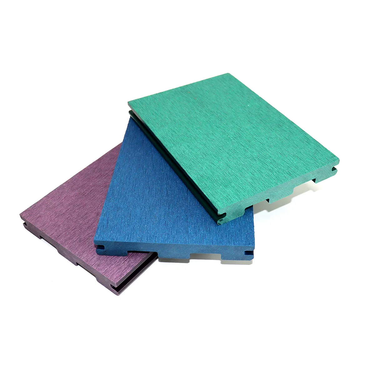 Benutzer definierte helle Farben halb solide WPC wasserdicht Anti-Rutsch-Verbund außen Holzboden Terrassen für Schwimmbad Vergnügung spark