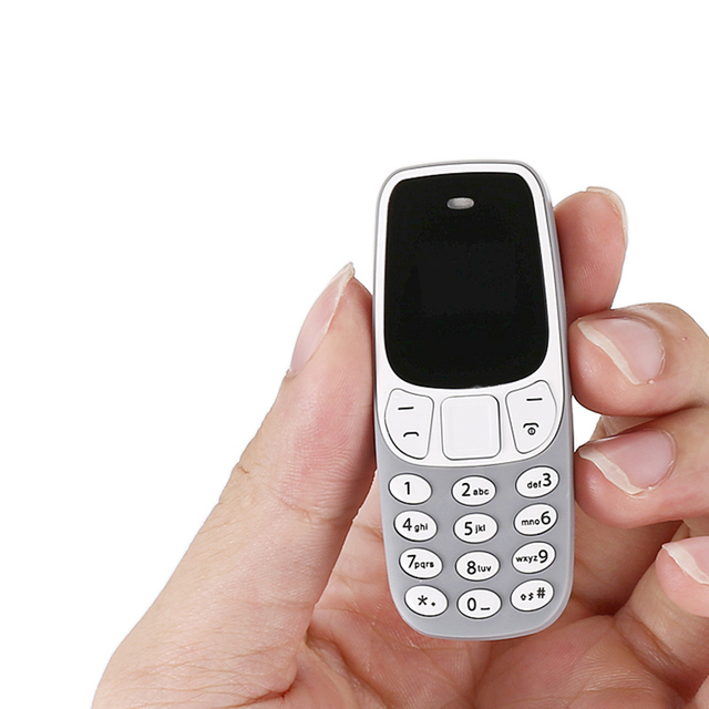 BM10 0.66inch 2g Mini Bar Phone Cellphone with BT Dialer
