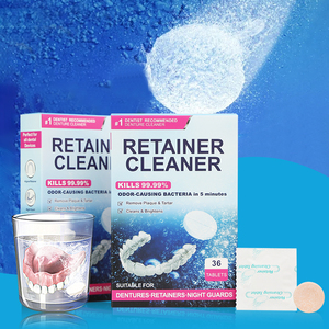 Smile trova fermo detergente pastiglie detergenti approvato macchie e placche di fornitura di protesi - Product Image 1
