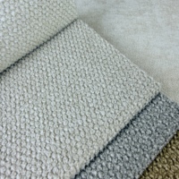 Tissu en velours à sensation granulaire, tissé et teint, imprimé pour canapé, écologique et durable pour housse de coussin de luxe