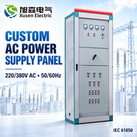 Özel AC Güç Kaynağı Paneli 220V 380V 50/60Hz 100-4000A, Trafo Merkezi EPC Projeleri için ATS Akıllı İzleme Sistemli