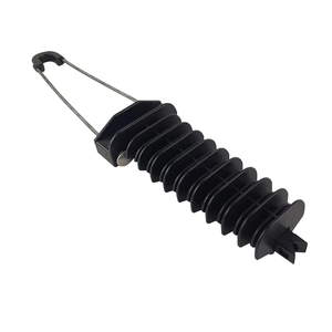Abrazadera de tensión tipo cuña PA500, adecuada para cables de 4-7 mm, para anclaje y terminación de cables de fibra óptica ADSS y cables de bajada FTTH - Product Image 1
