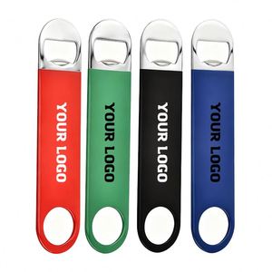 Manufacturer Customized Blank Flat Beer Custom Logo Sublimation <b>Bar</b> Wine Stainless Steel Bottle Opener - Product Image 3