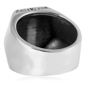 yunnique Men's <b>Titanium</b> Steel Five Pointed Star <b>Ring</b> Silver Geometric Punk Style Fashion Jewelry Gift - Product Image 4