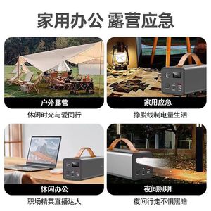Portable Power Station 200W 100-240V AC Output Type C Input Outdoor <b>Camping</b> Backup Energy <b>Storage</b> - Product Image 2