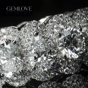 Sparkling VVS Lab Grown Diamond Statement Ring Mens Event Party Jewelry - Product Image 6