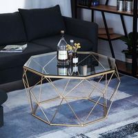 Tianyi — table basse de luxe légère et créative, style nordique, simple, en verre, moderne, pour salon, petite maison, à la mode