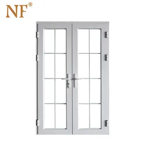 Puerta oscilante de aluminio, precio de puerta de vidrio, EE. UU./Canadá