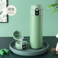 Bouteille d'eau en acier inoxydable 316 de 420 ml et 520 ml avec affichage LED de la température, tasse thermos à capteur numérique
