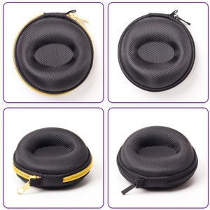 Boîtier de montre rond portable pour EVA dur rembourré de voyage, convient à toutes les montres-bracelets intelligentes de 50mm - Product Image 4