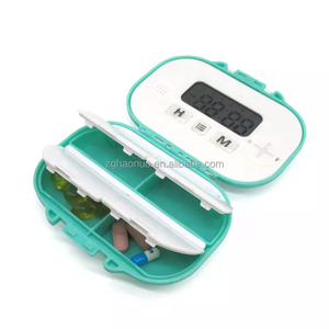 กล่องยาขนาดเล็กแบ่งออกเป็นกล่องยาที่กำหนดเวลารายสัปดาห์กล่องยาสมาร์ทอิเล็กทรอนิกส์ขนาดเล็กแบบพกพาจะแจ้งเตือนให้คุณทานยา - Product Image 2