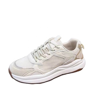 Scarpe da Passeggio da <span class=keywords><strong>Donna</strong></span> con Tomaia in Rete e Pelle, Suola Leggera in PVC, Ammortizzazione Morbida, Antiscivolo, <span class=keywords><strong>Calzature</strong></span> Casual all'Ingrosso - Product Image 2