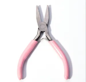 Chuyên nghiệp phần mở rộng tóc bạc Băng màu hồng plier Micro hạt Kìm băng cho phần mở rộng tóc người