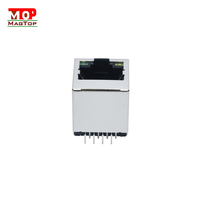 Connecteur Gigabit Ethernet MagJack RJ45 1000 Base-T avec transformateur et blindage