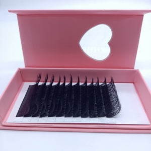 J B C <span class=keywords><strong>D</strong></span> <span class=keywords><strong>L</strong></span> sintético rizo Mink Lash extensión Etiqueta Privada pestañas extensión de pestañas individuales - Product Image 2