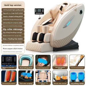 Fauteuil de massage corporel complet entièrement automatique multifonctionnel pour usage domestique, capsule spatiale zéro gravité, intelligent, électrique, avec télécommande filaire - Product Image 5