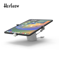 Stand Display Alarm Keamanan Tablet Putih, Penyangga Alarm Anti Maling Ponsel dengan Fungsi Pengisian Daya dan Alarm