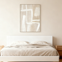 Décoration murale d'art abstrait moderne imprimé sur toile, affiche minimaliste pour salon, chambre à coucher, taille personnalisée