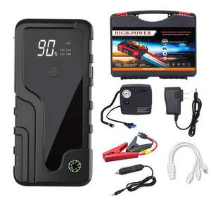 เครื่องจั๊มสตาร์ทรถยนต์12V + แบตเตอรี่สำรอง99800mAh 1000A แบตเตอรี่ฉุกเฉินอุปกรณ์เสริมรถยนต์ไฟ LED 12V สตาร์ทแบตเตอรี่รถยนต์ดีเซล - Product Image 3