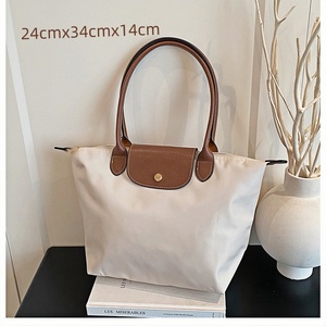Bolso de Hombro Tipo Cubo de Moda al por Mayor para Mujer, de Alta Calidad, Popular, con Cremallera Metálica, Sencillo y Versátil, Bolso Tote - Product Image 1