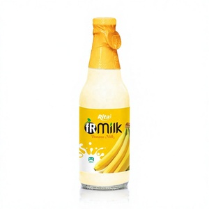 ริต้า เครื่องดื่มนมรสสตรอว์เบอร์รี บรรจุขวดแก้ว 500 มล. เครื่องดื่มอ่อนโยน นม FR ผู้ผลิตขายส่ง รับผลิตแบบ OEM ODM แบรนด์ส่วนตัว โรงงาน - Product Image 2
