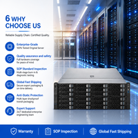 Serveur de stockage NF5466 M6 4U à double socket avec baies de disques à échange en chaud pour le stockage distribué, les archives de Big Data et les applications professionnelles