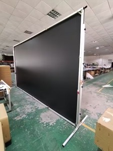 Pantalla de Proyección Plegable <span class=keywords><strong>TELON</strong></span> de 200 Pulgadas 16:9, Blanca, de PVC, con Estuche de Transporte, Plegado Rápido - Product Image 4