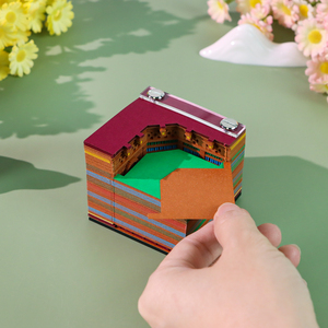 Bloc de Notas Adhesivas 3D Creativas de <span class=keywords><strong>Minecraft</strong></span>, Precio Económico, Bajo MOQ, Artículo Promocional para Regalos Corporativos y Material Escolar - Product Image 5