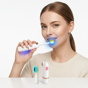 Cepillo de Dientes Eléctrico Sónico Plegable de Viaje con Blanqueamiento, Resistente al Agua IPX5, 3 Modos, 30 Días de Autonomía para Adultos - Product Image 1