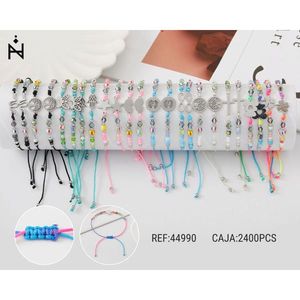 Bracciale a tubo con perline in acciaio inossidabile, gioiello alla moda da donna, idea regalo - Product Image 1