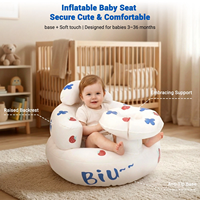 Siège bébé gonflable portable, chaise anti-basculement pour bébé de 3 à 36 mois