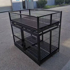 Fabrika doğrudan satış demir taşıma kafesi köpek özelleştirilebilir köpek oyun parkı kafes köpek evcil hayvan kulubesi - Product Image 3