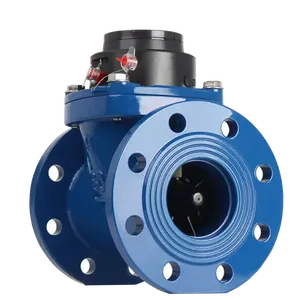 Промышленный 2-дюймовый ультразвуковой цифровой уровень потока чугунный фланец механический расходомер - Product Image 4