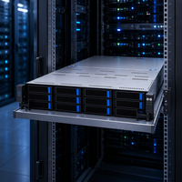 Serveur en rack 2U RS720A-E12-RS12 en gros avec prise en charge de double processeur AMD EPYC et jusqu'à 24 emplacements DIMM RS720A-E12-RS12