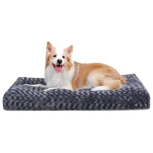 Cama grande para perros, alfombrilla para jaulas de perros, esponjosa, lavable, cama para dormir para perros, almohadillas para perrera - Product Image 2