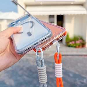 <span class=keywords><strong>Funda</strong></span> Transparente de Acrílico con Correa para iPhone 18 17 16 Pro Max, <span class=keywords><strong>Funda</strong></span> Magnética para Celular - Product Image 3