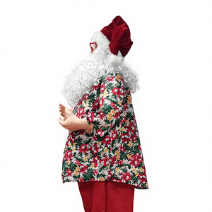 Customized 180cm <strong>Life</strong> <strong>Size</strong> Fabric Cloth Christmas Decor Noel Beach <strong>Santa</strong> - Product Image 2