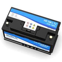 Meilleure Batterie de Remplacement LiFePO4 12V 108Ah 1360CCA pour Voiture X5 Cayenne, 3000 Cycles, Garantie 3 Ans, -20°C~80°C, 768 Cellules