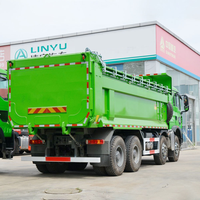 Camion benne poids lourd diesel Howo 6x4, semi-remorque neuve, capacité 31-40T, moteur Weichai, 12 roues, conduite à gauche, boîte de vitesses FAST, Euro3