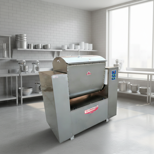 Máquina Misturadora de Massa para Samosa de 100kg / Misturador de Farinha Semi-Automático de 50L em Aço Inoxidável de Grau Alimentício - Product Image 4
