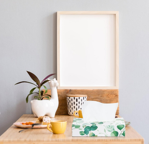 Mô mặt hộp số lượng lớn, mô mặt mềm 2 lớp mô mặt hộp, mịn phẳng hộp mô 100 mô mỗi hộp - Product Image 3