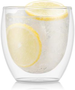 350ml 12oz Clear Custom Logo Insulated <b>Glass</b> Tumbler <b>Double</b> <b>Wall</b> <b>Glass</b> Coffee Cup - Product Image 3