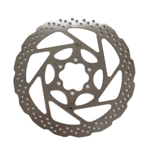 Plaquettes de frein à disque hydraulique en acier inoxydable de haute qualité Shine Soon 140/160/180 mm, légères et durables, pour vélos - Product Image 1
