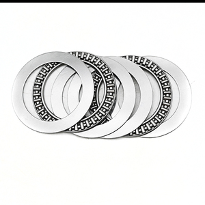 ตลับลูกปืนเม็ดเข็มแบบมีแรงขับ รุ่น AXK5070+2AS ซีรีส์ AXK พร้อมแหวนรอง 2 ชิ้น ขนาด 50*70*5 มม. ผลิตจากเหล็กโครเมียม หล่อลื่นในตัว คุณภาพสูง แบบ OEM - Product Image 2